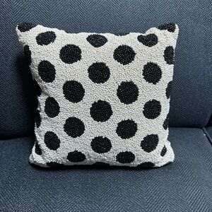 NWT Kate Spade x Target Beaded Polka Dot Throw Pillow